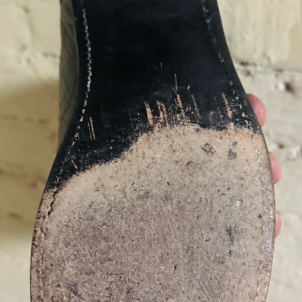 Men's Brown Leather Boots - Picture 7 of 13